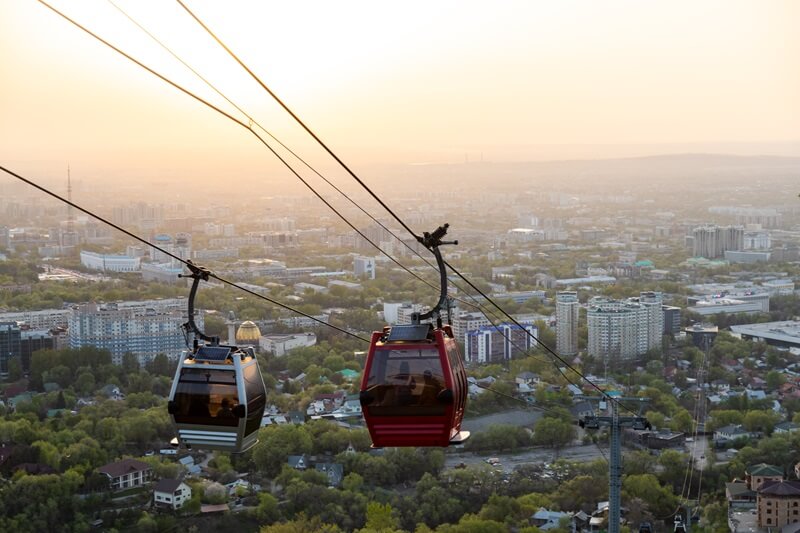 Arbat And Kok Tobe Cable Car